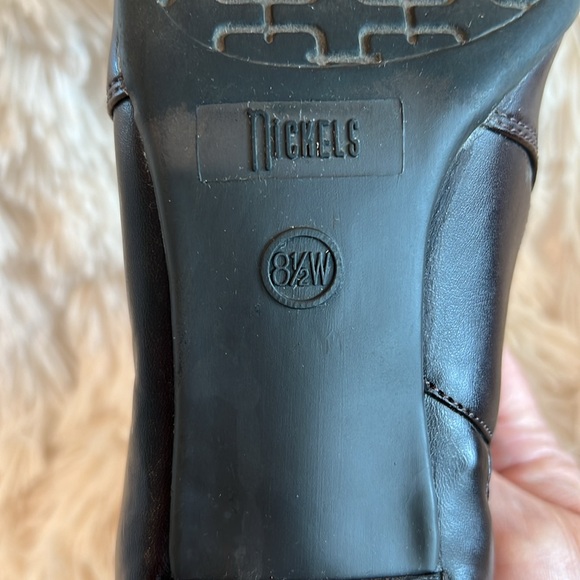 Nickels Women’s Espresso Brown Boots 8 1/2 Wide - Picture 9 of 16